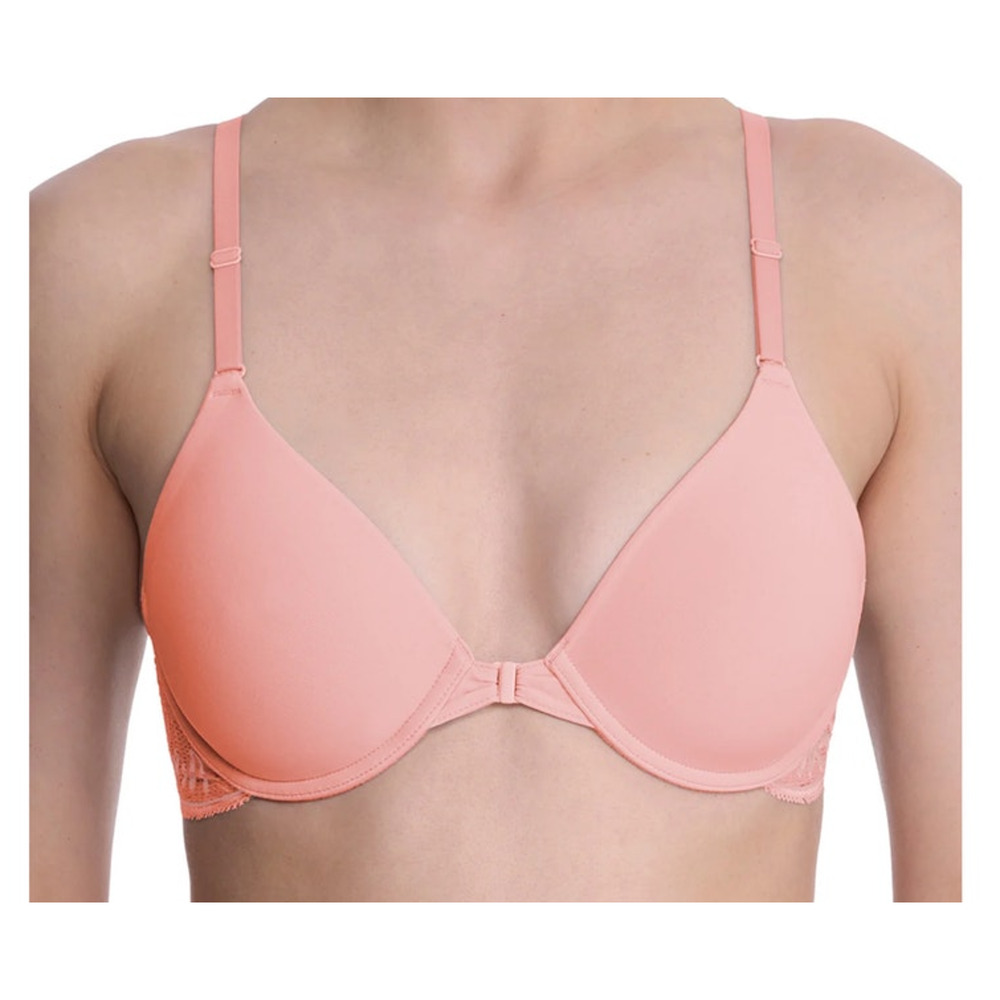 Natori 728309 Lush Front Close Contour underwire bra light pink size 32G